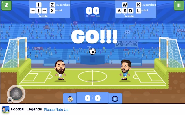 Is football legends a multiplayer game?