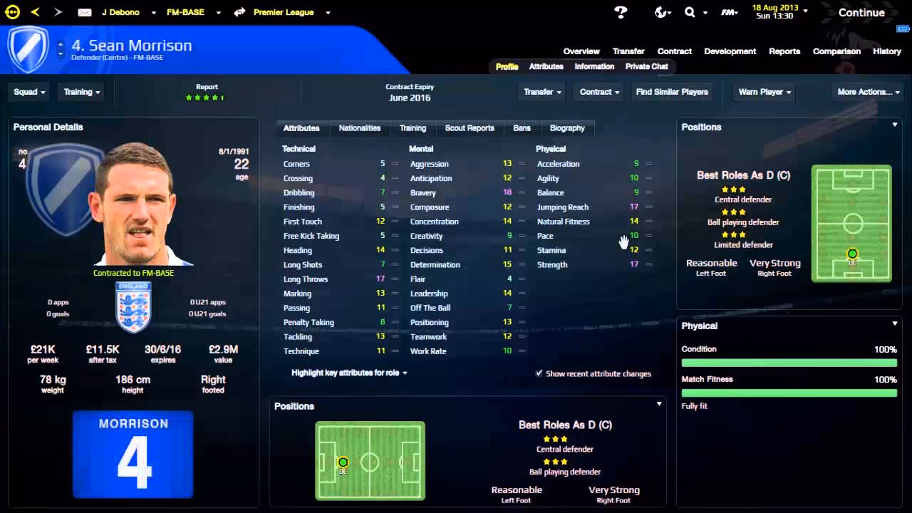 What is football manager?