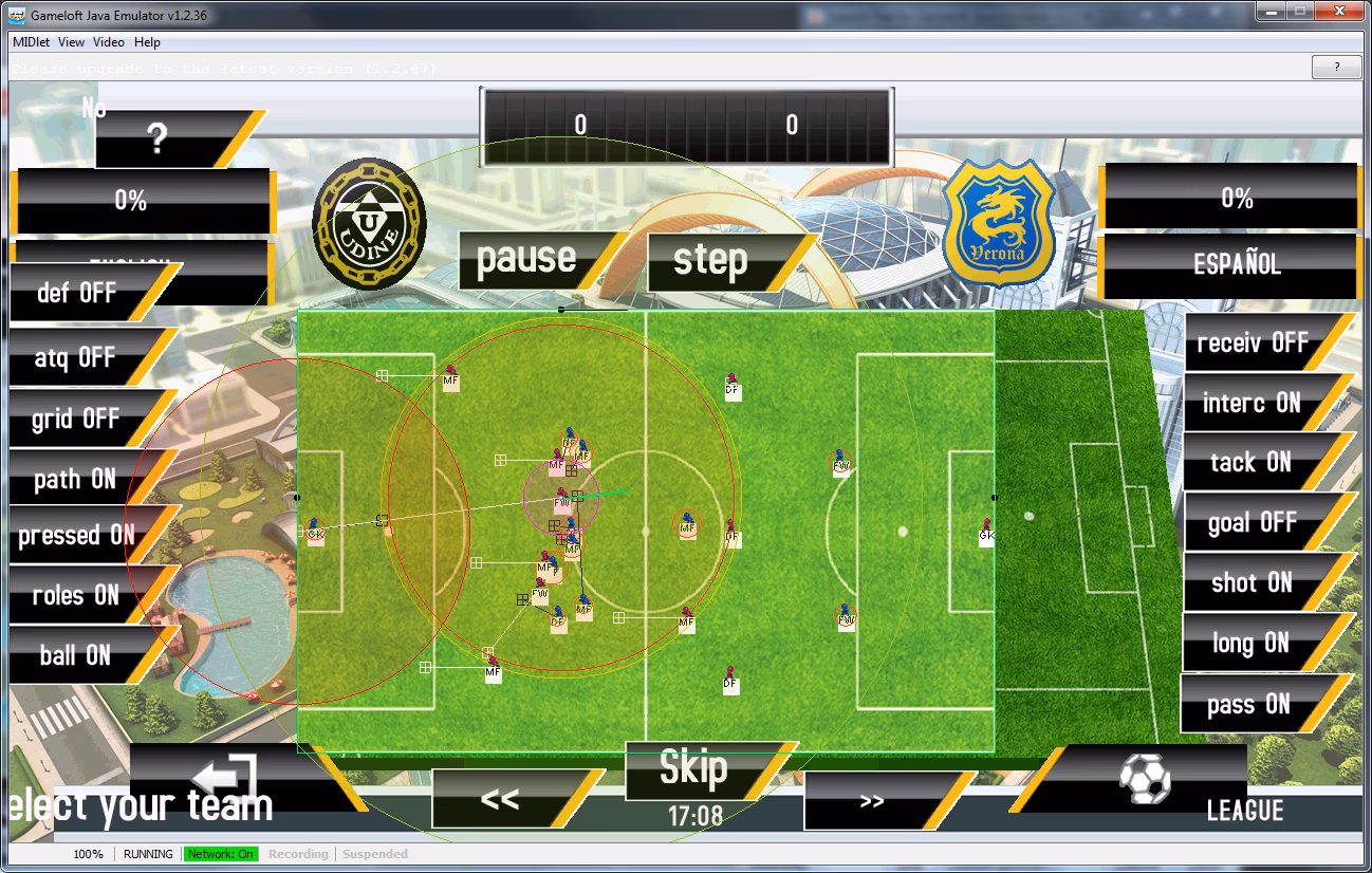 What is a football simulator?