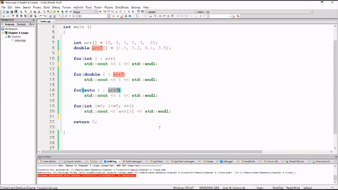 What is a for loop in C++?