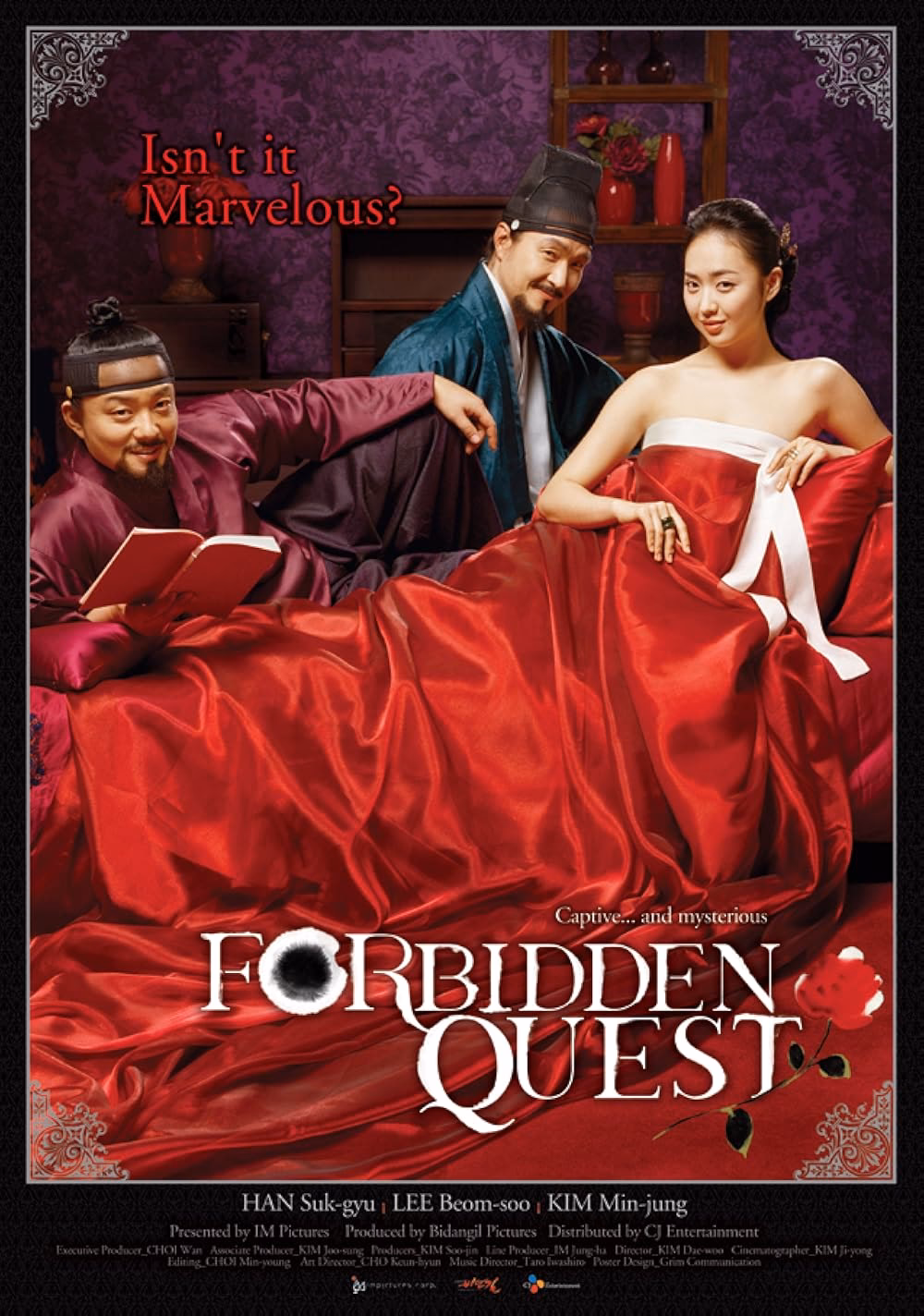 Who is the director of Forbidden Quest?
