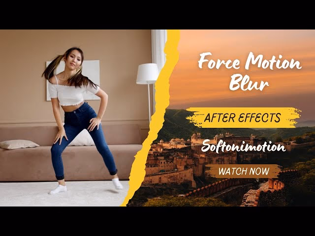 How does motion blur work in cinematic movies?