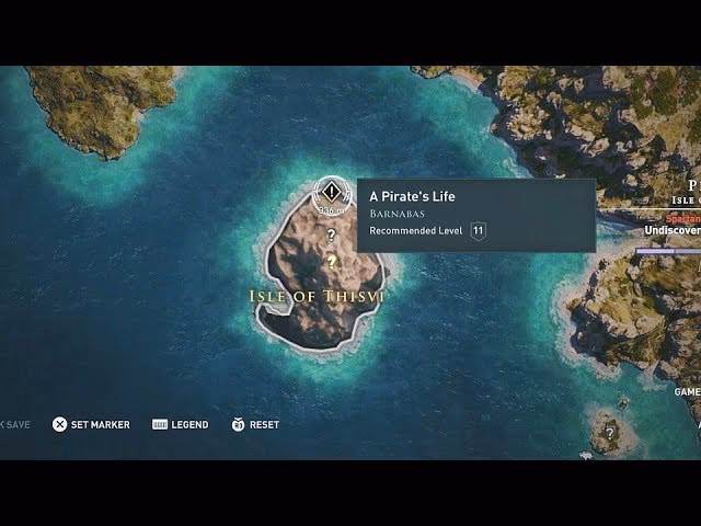 How do you unlock the cave of the Forgotten Isle in Assassin's Creed Odyssey?