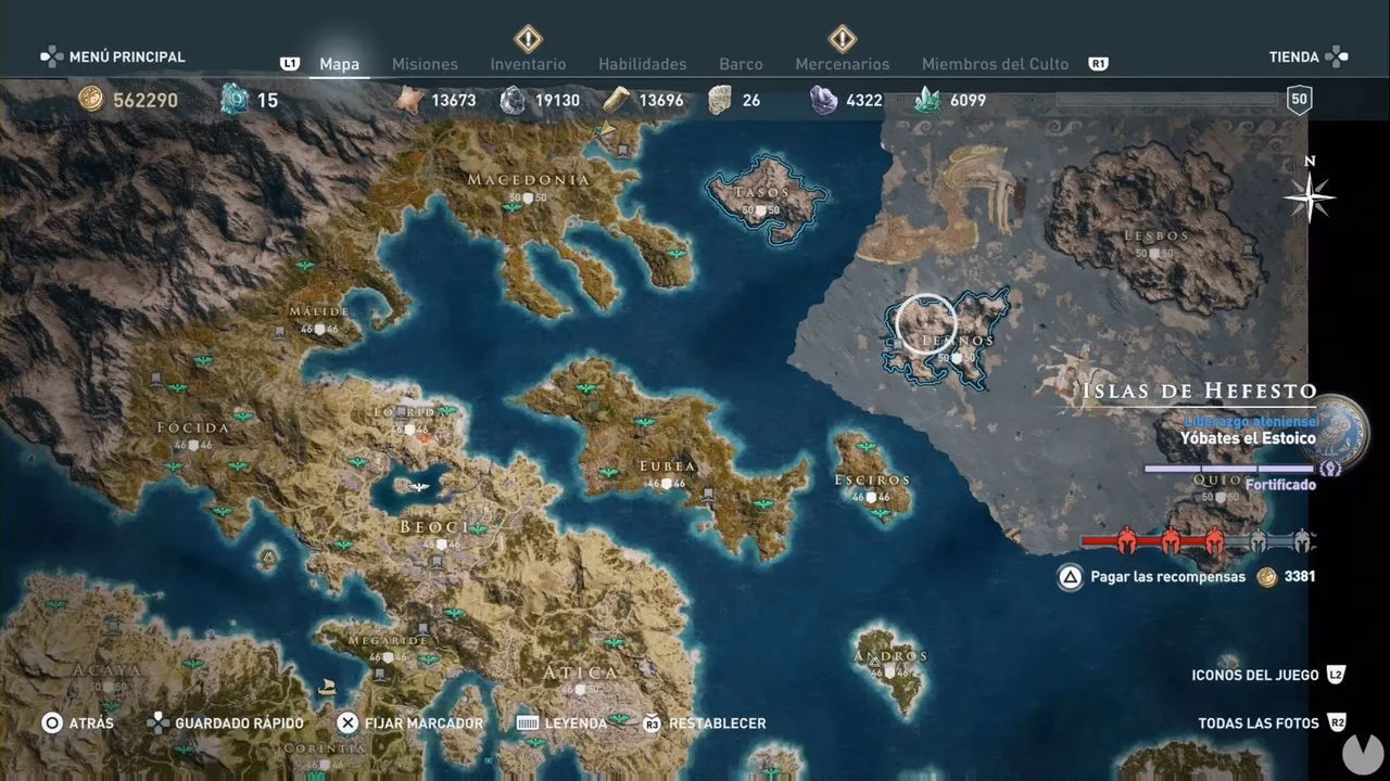 ¿Cómo desbloquear la puerta del fondo en Assassin's Creed Odyssey?