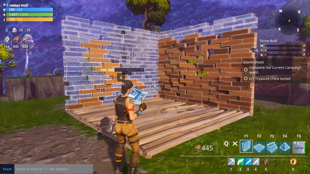 ¿Cuáles son las estructuras de Fortnite?