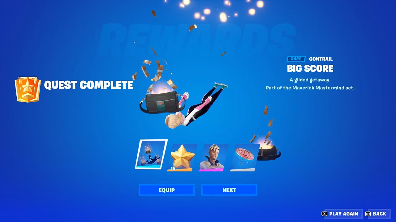 What are contrails in Fortnite?