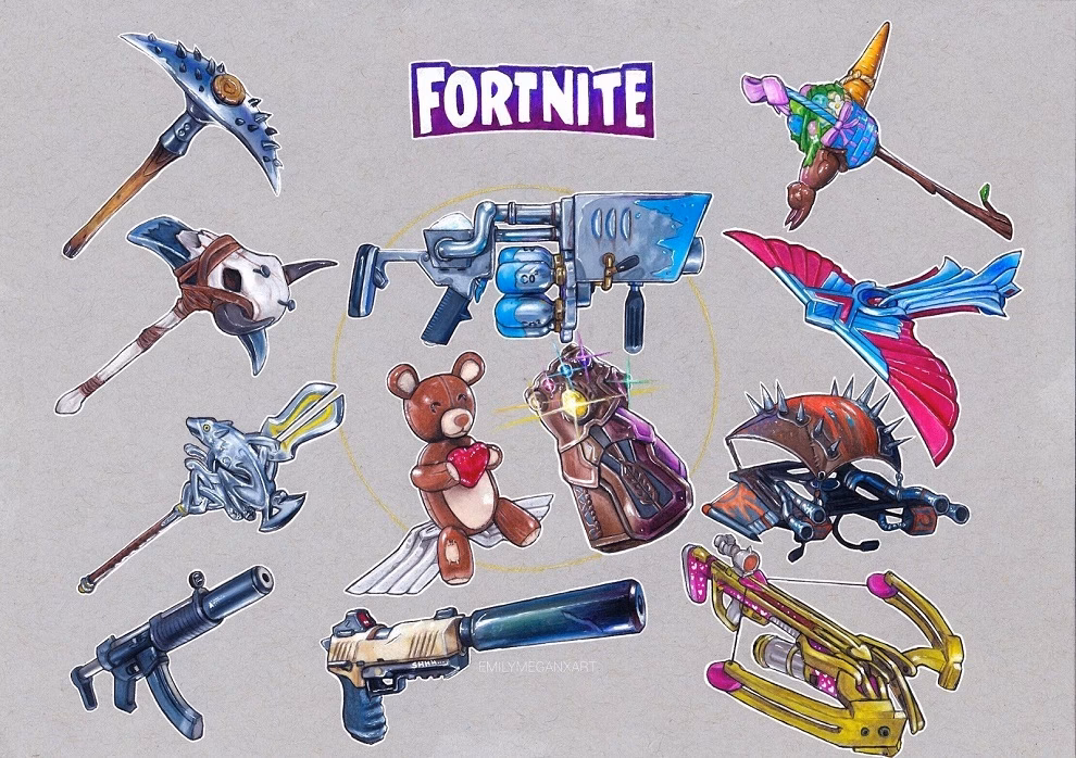 ¿Cuáles son los diseños de Fortnite?