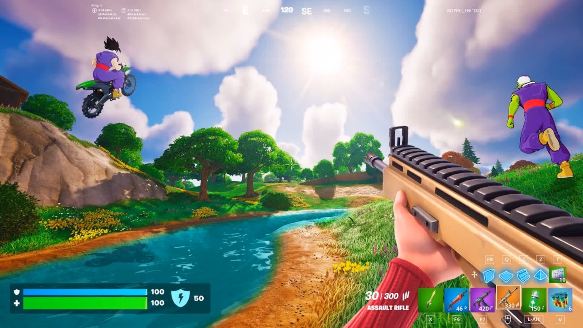Who was the first person to play Fortnite?