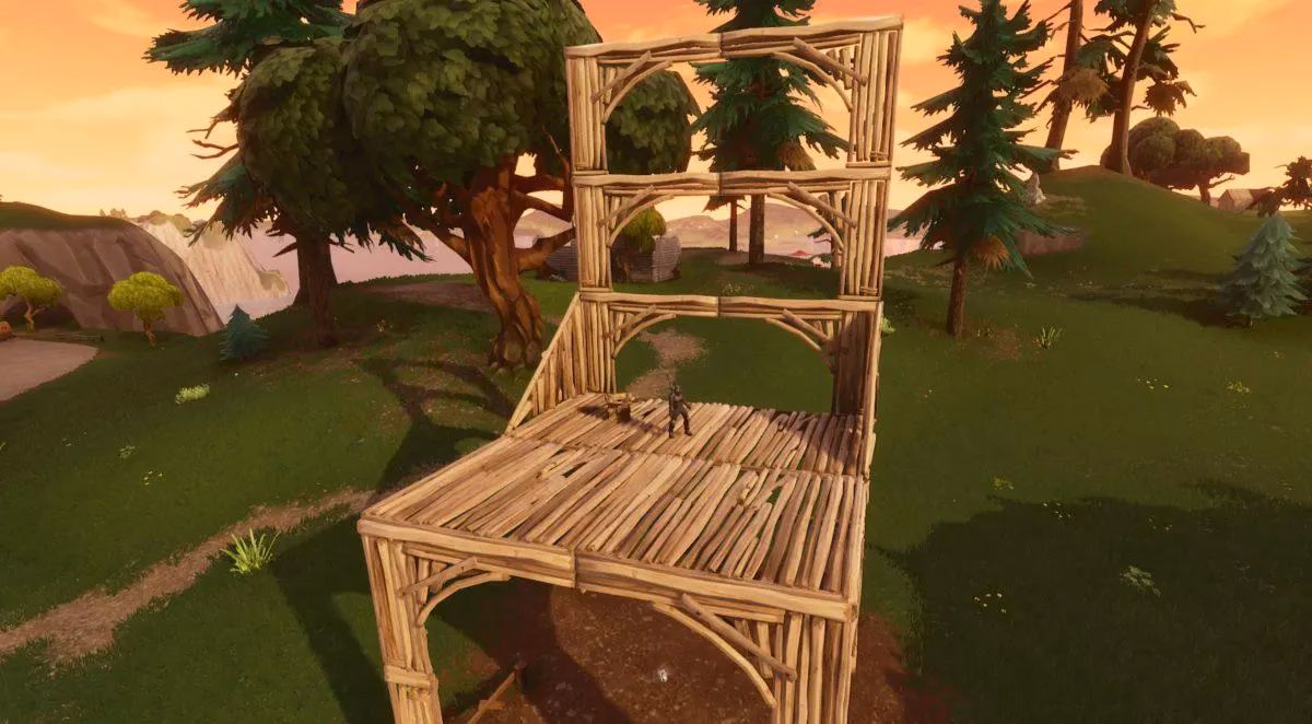 Where is the giant chair?
