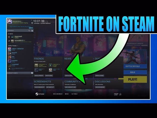Why can't I officially add Fortnite to Steam?