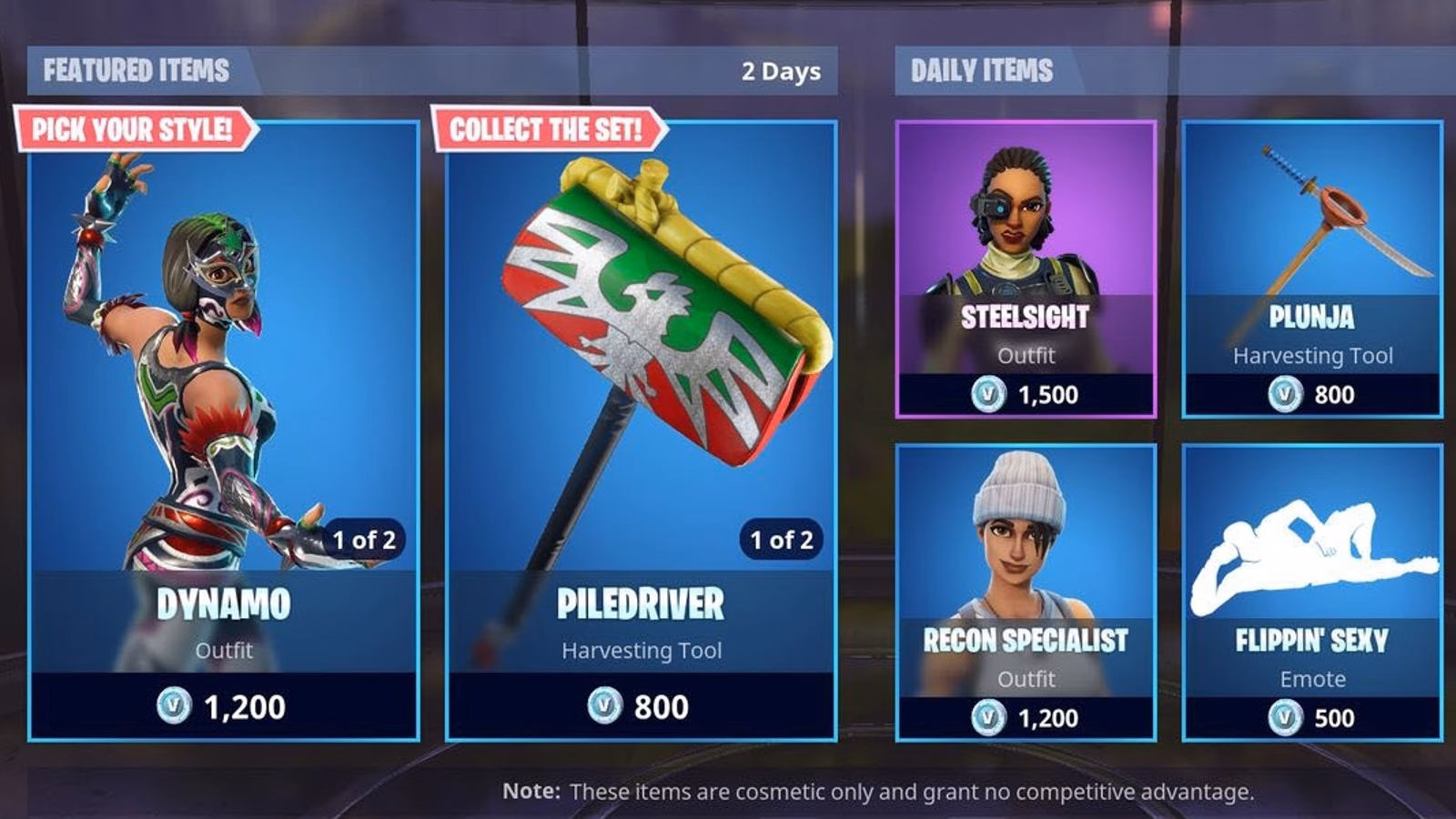 When does the item shop update in Fortnite Battle Royale?