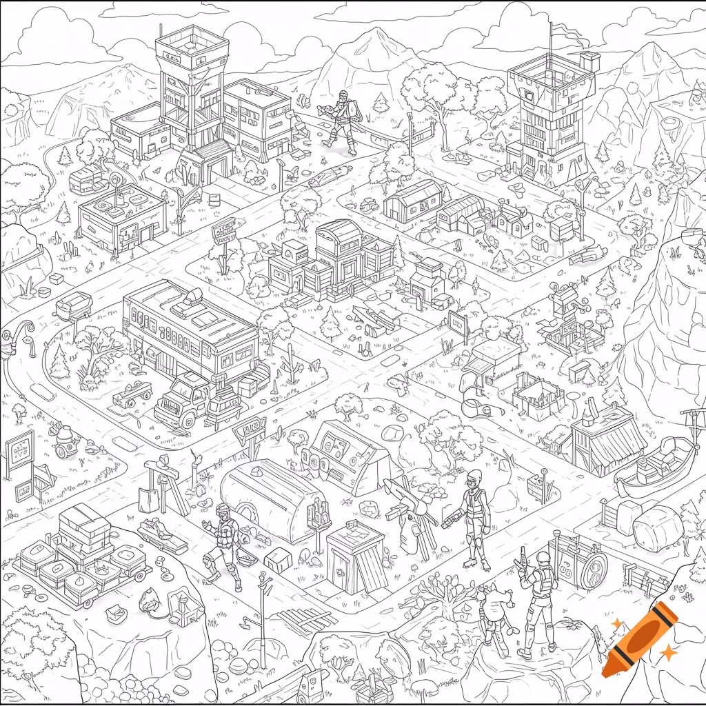 Are Fortnite coloring pages free?