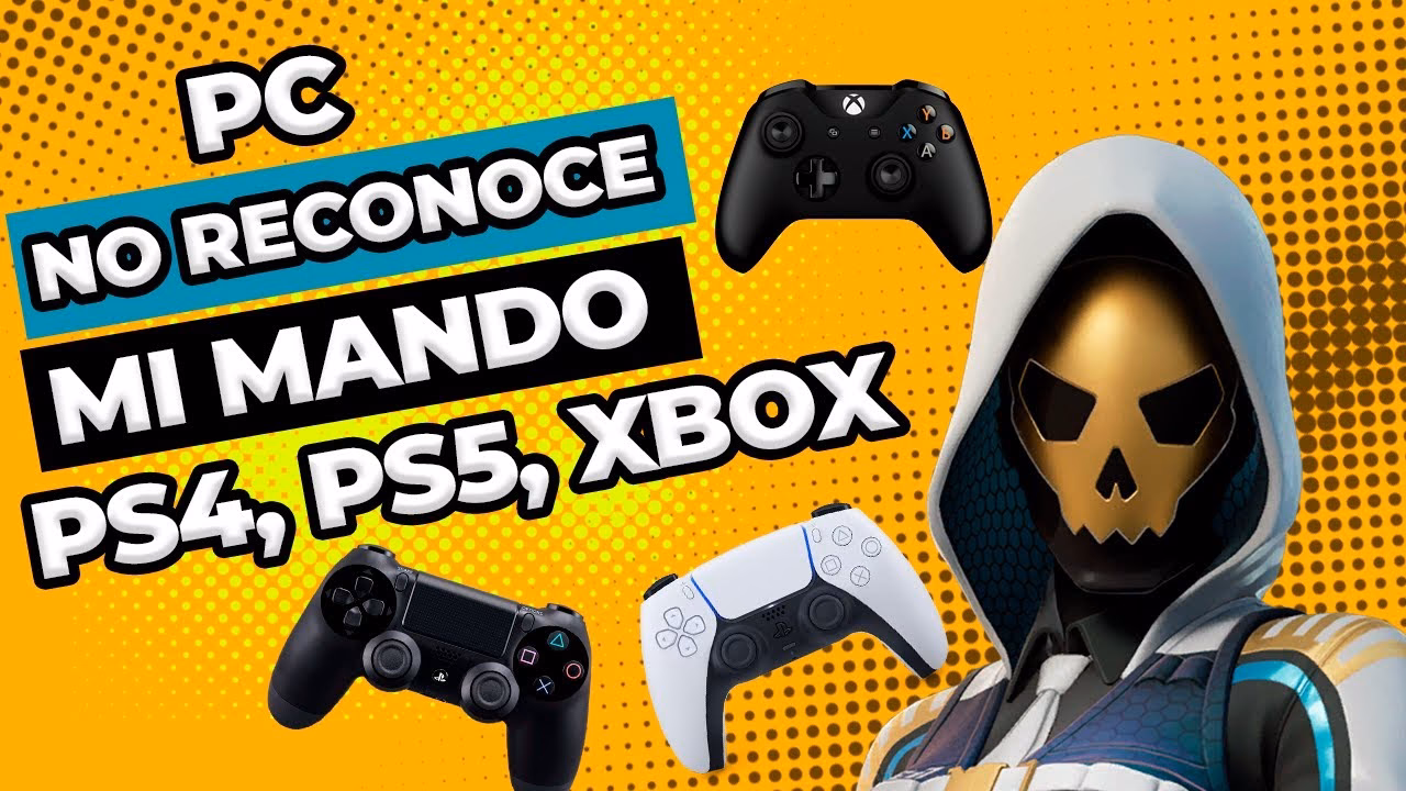 ¿Por qué mi mando está conectado al PC pero no funciona?