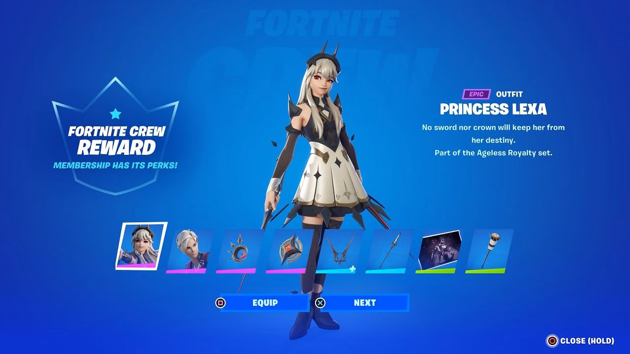 What is Princess Lexa skin in Fortnite?