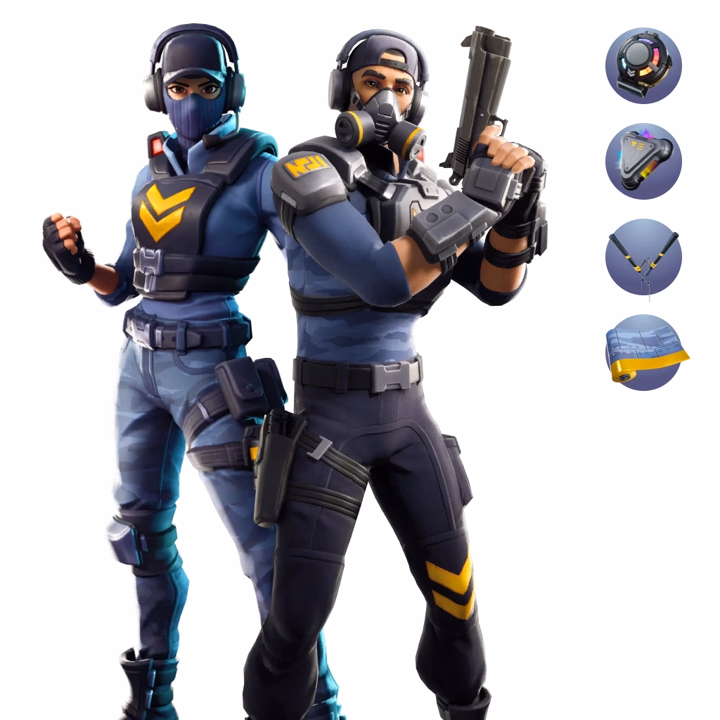 How many cosmetic items are in the set waypoint Fortnite?