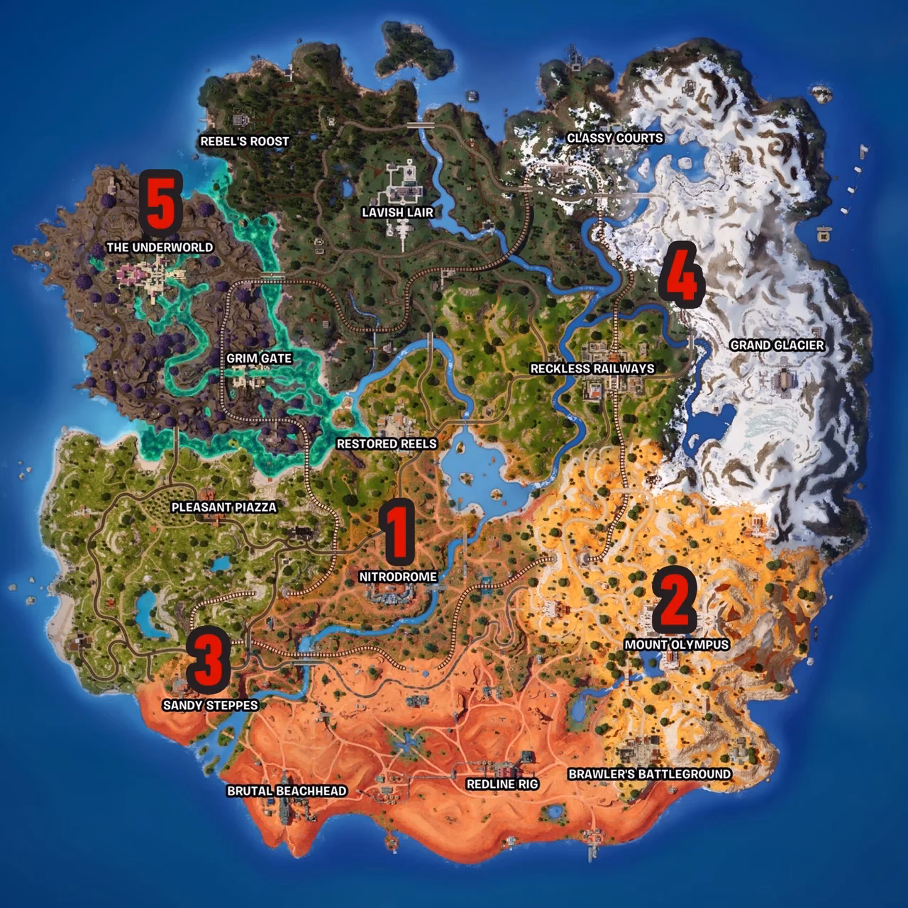 What is the best landing spot in Fortnite Chapter 5 Season 3?