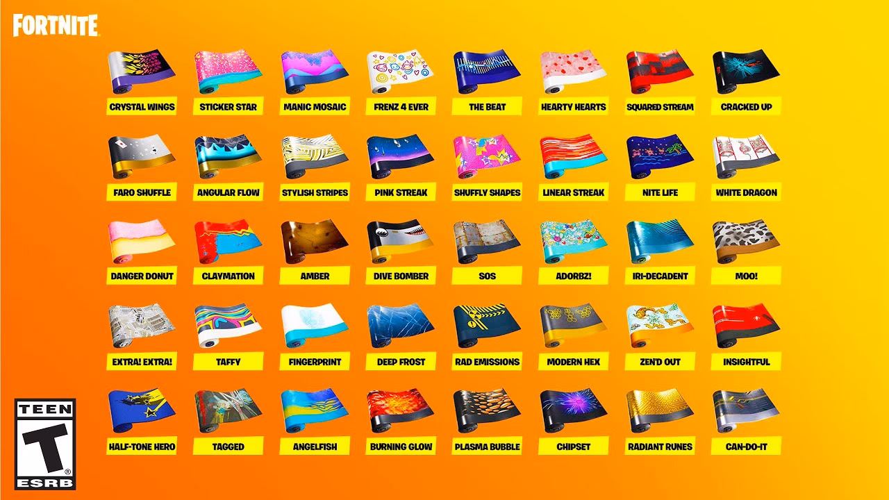 How do you get a wrap in Fortnite?