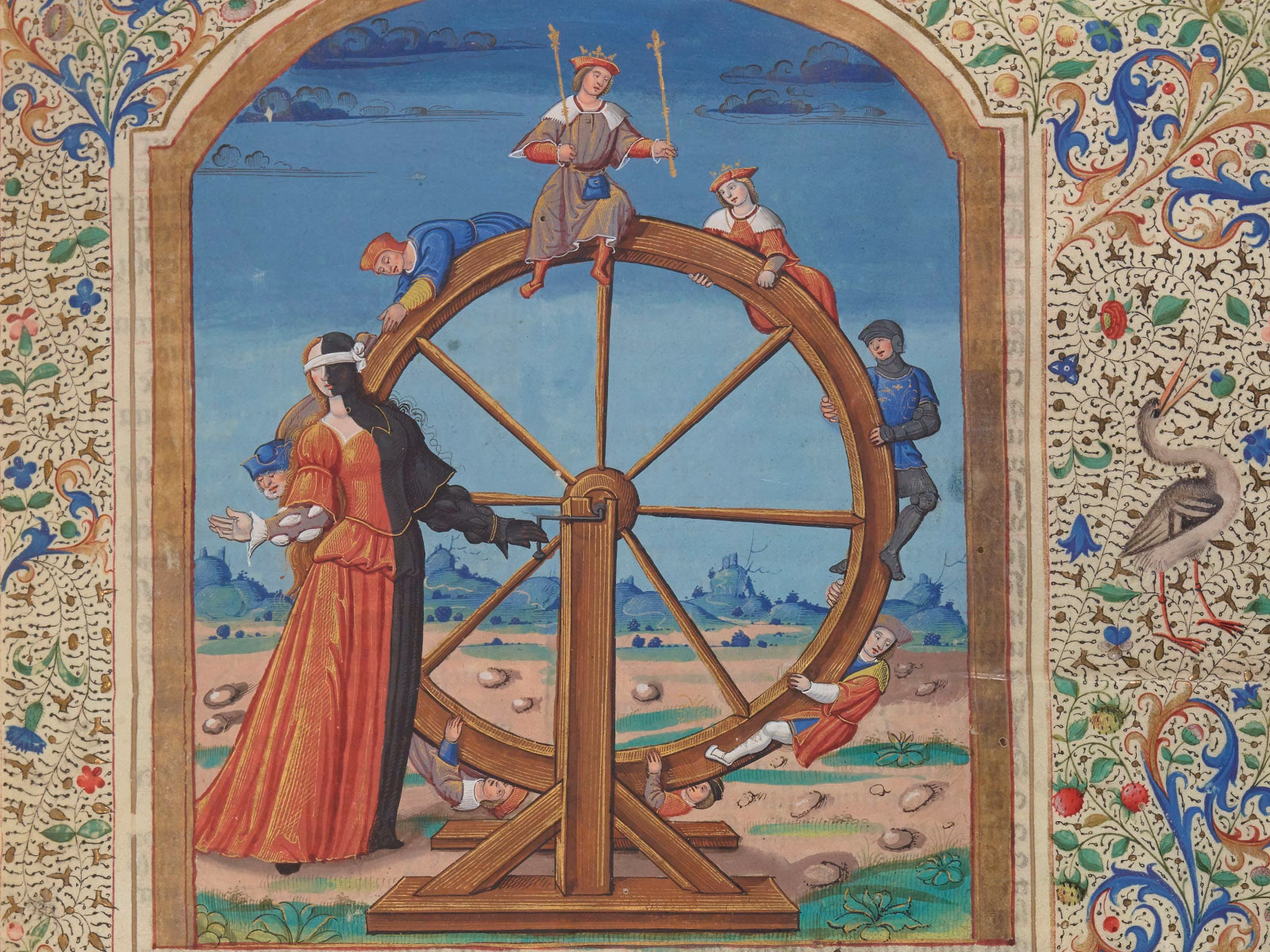 What is wheel of fortunes?