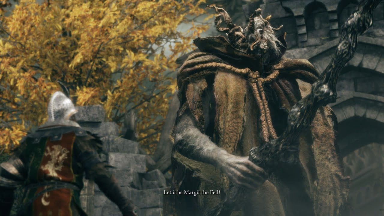 What do you say to a tarnished warrior?