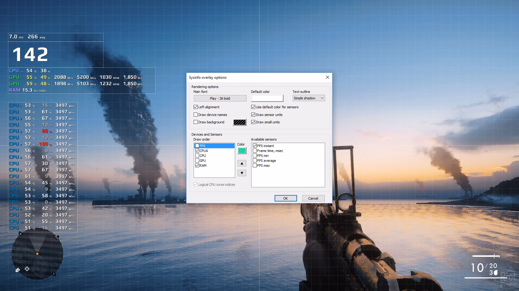 What is FPS monitor?
