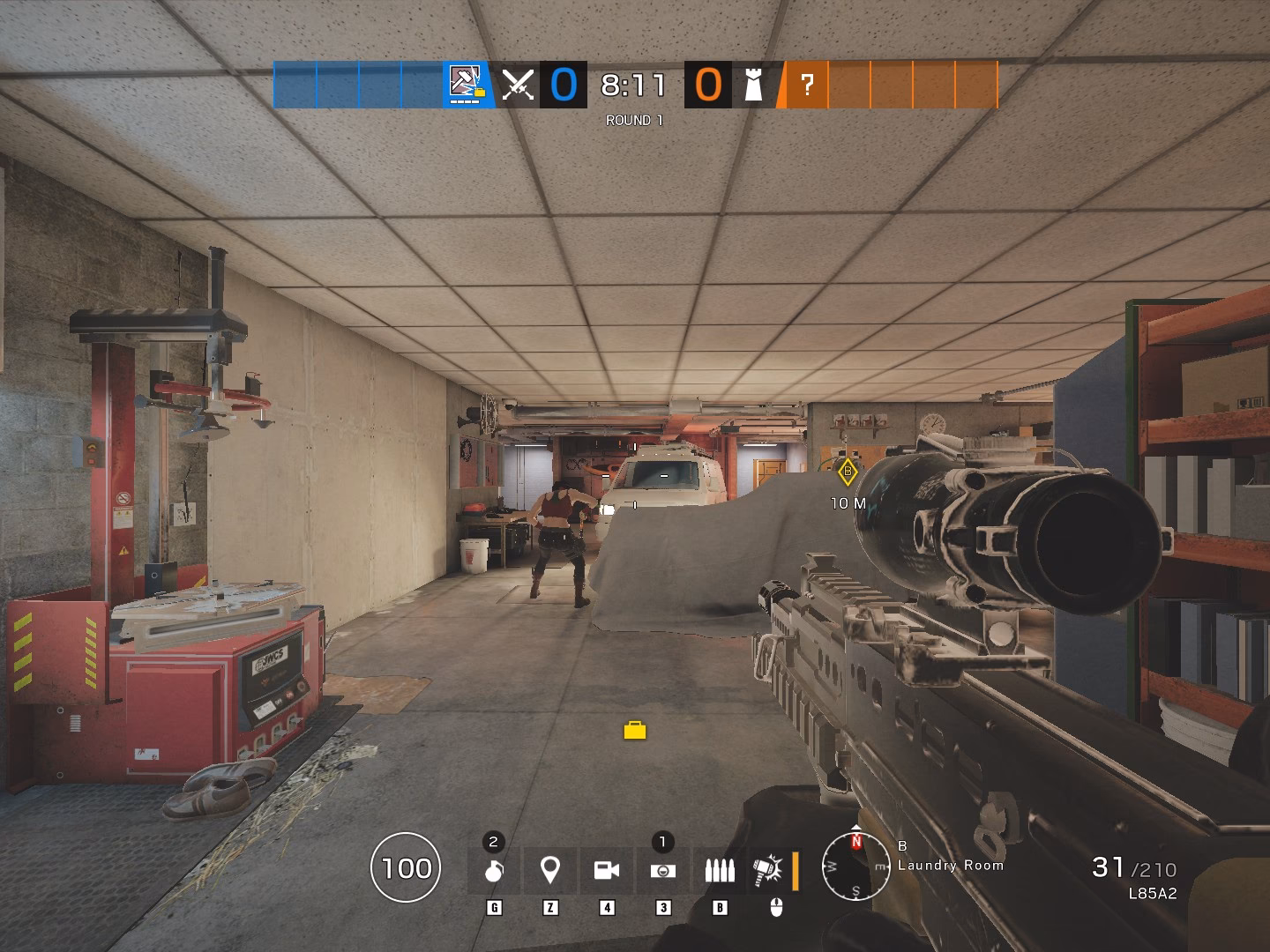 What are the competitive settings in Rainbow Six Siege X?