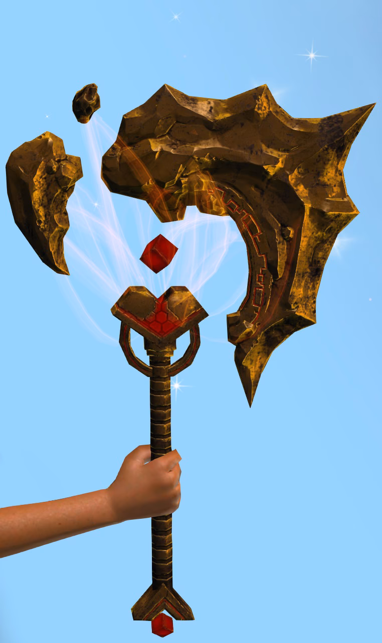 What are gold fractal weapons?