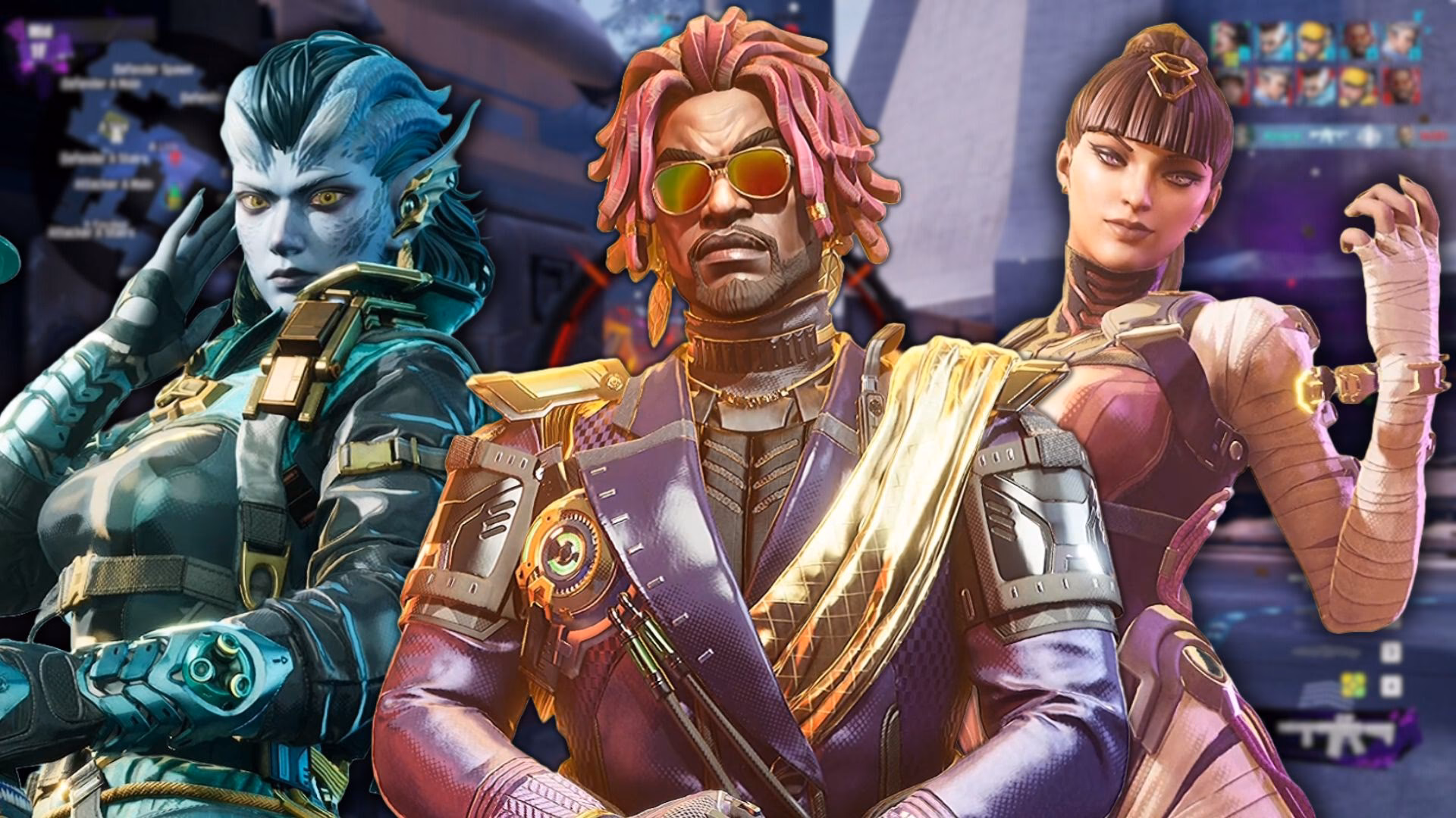 What are fragpunk characters & their abilities?