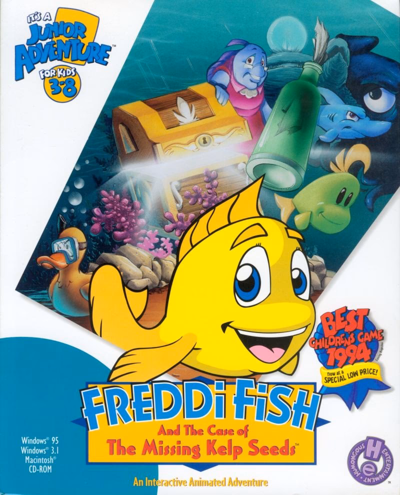 Is Freddi Fish a real goldfish?