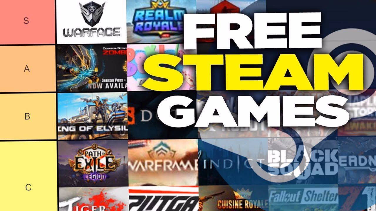 How many free to play games are there on Steam?