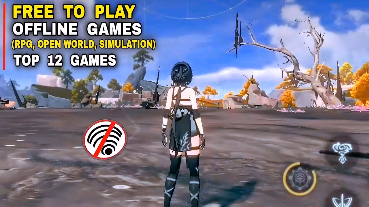 Which free offline games are available on Android & iOS?