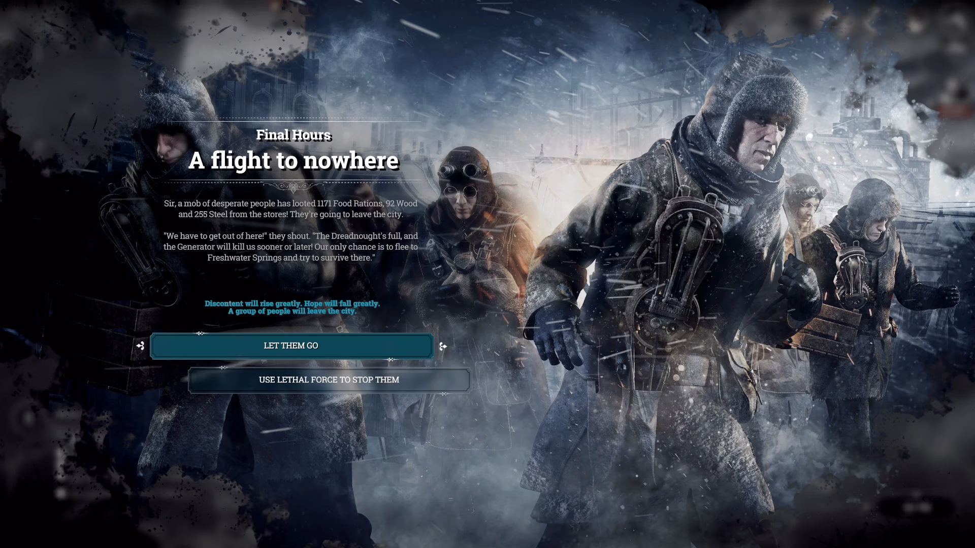 What is a scout in Frostpunk?