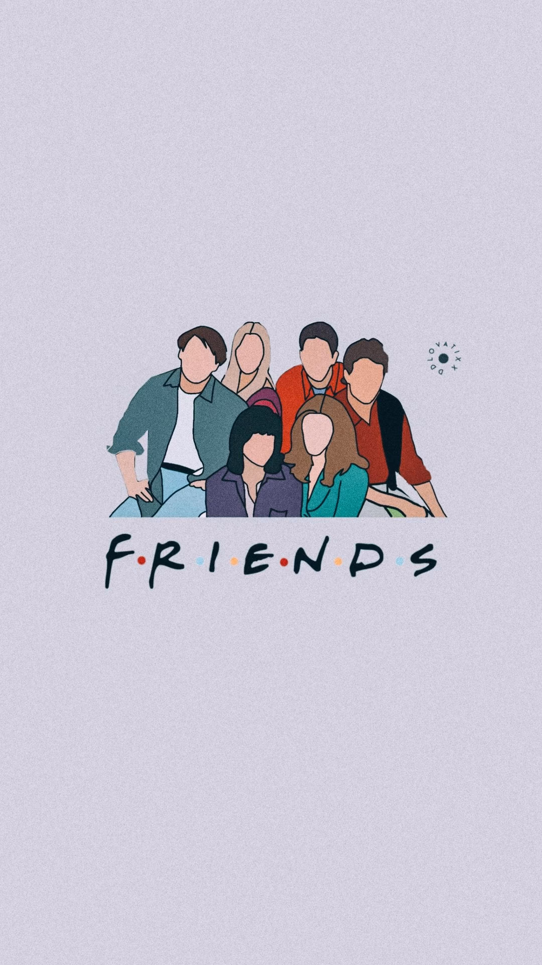 How many high resolution Friends TV wallpapers are there?