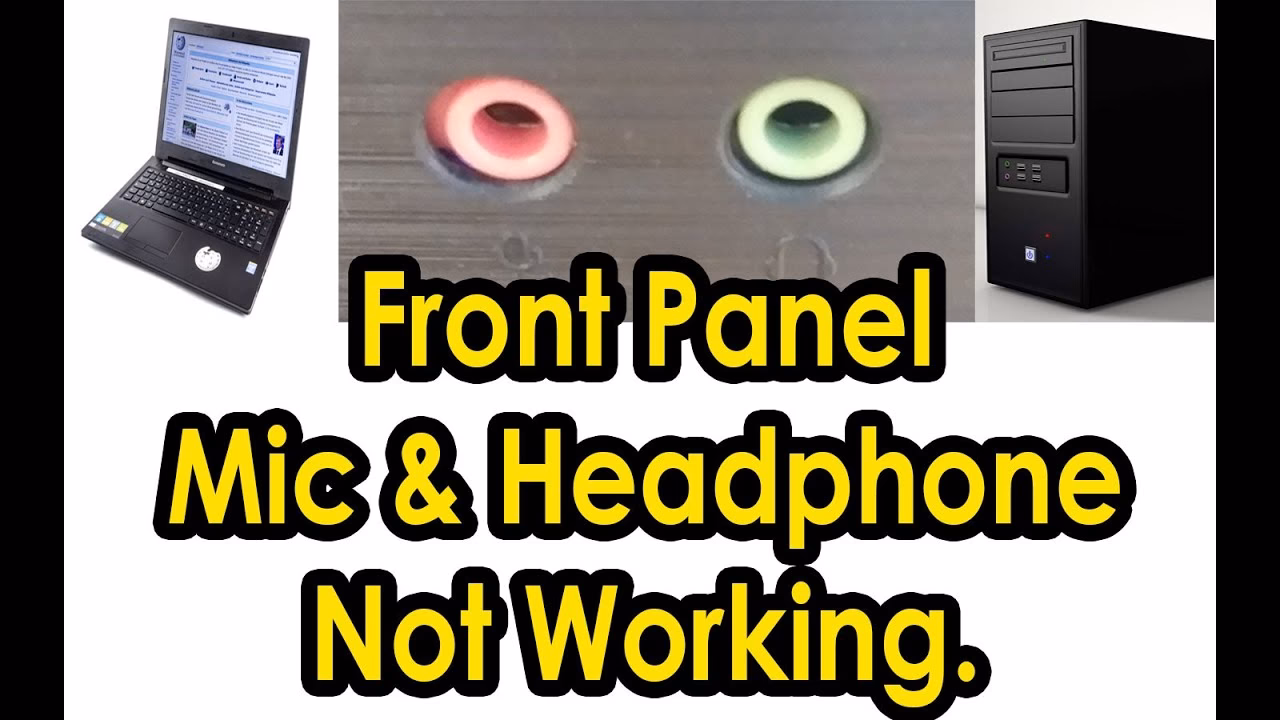 Why is my headphone audio jack not working Windows 10?