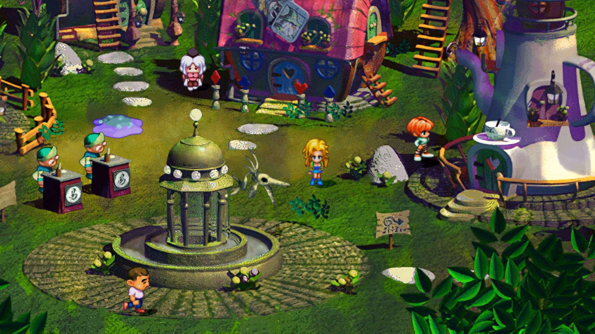 What is the plot of SaGa Frontier?