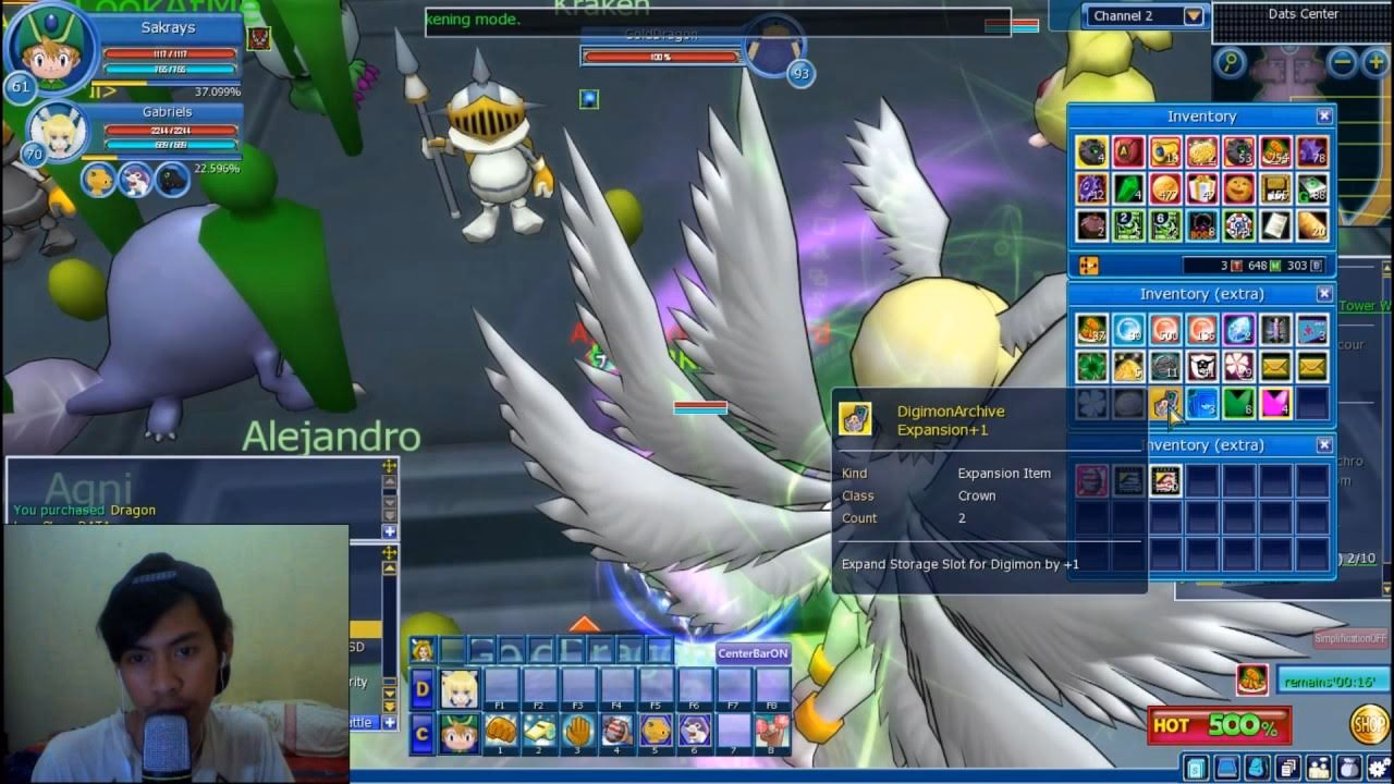 Does miracle fruit change a Digimon's size?