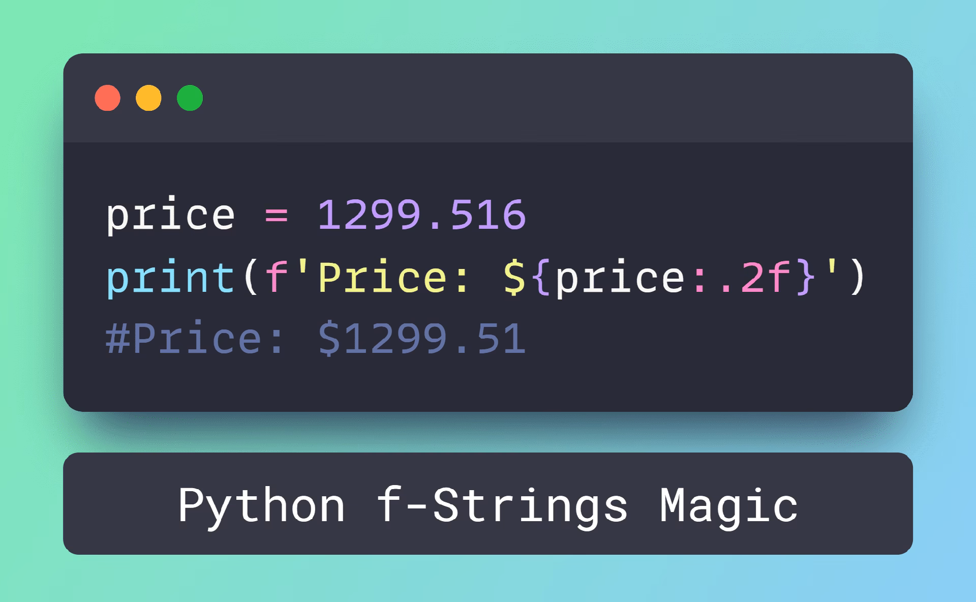 What are F-strings?