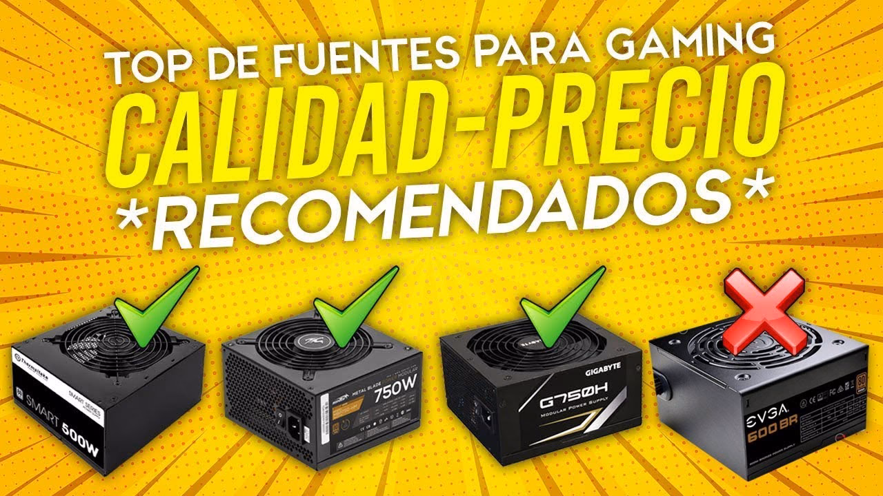 ¿Cuáles son las mejores marcas de fuentes de PC?
