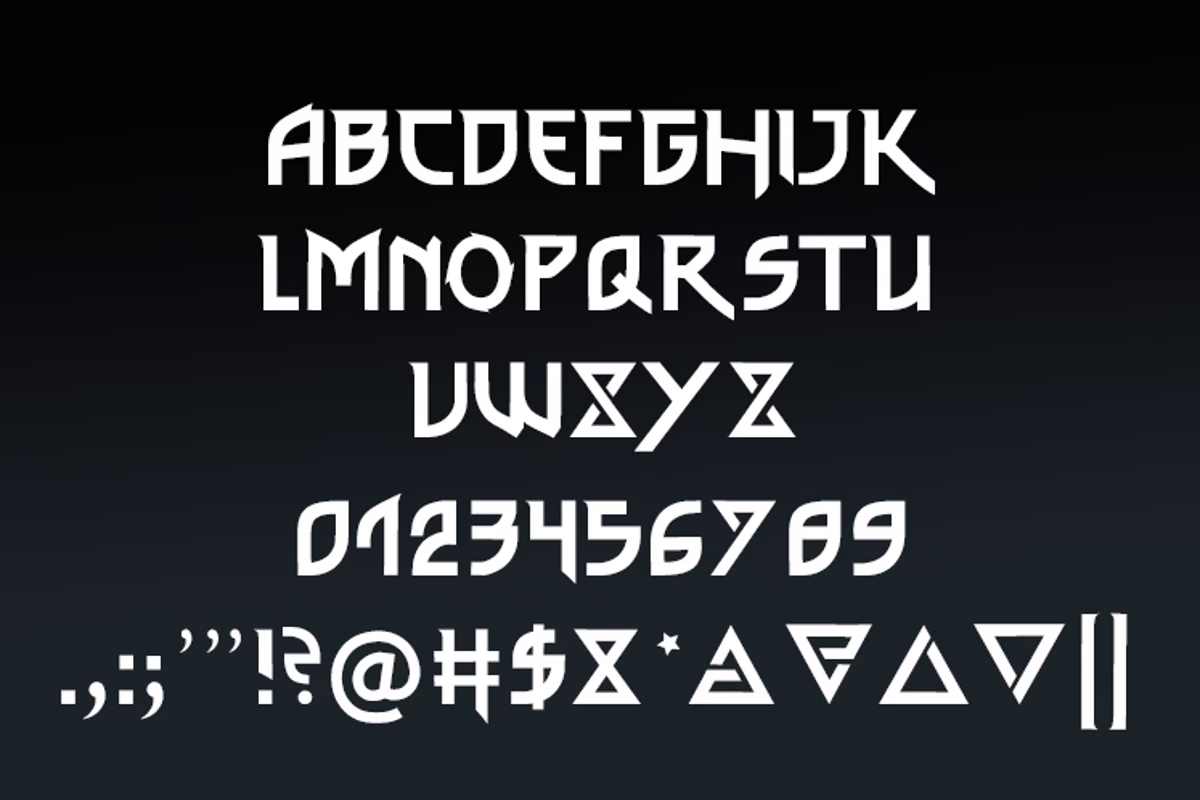 What font is The Witcher (series)?