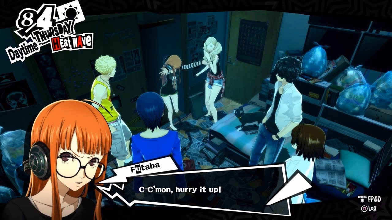 Are there puzzles in Futaba Palace?