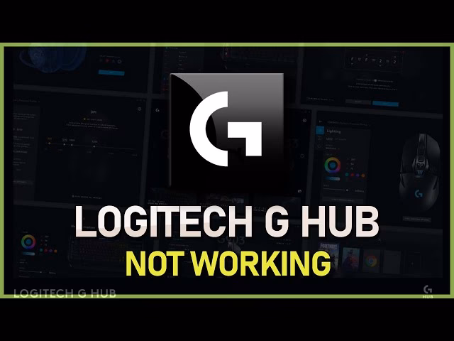 How do I FIX G hub not opening?