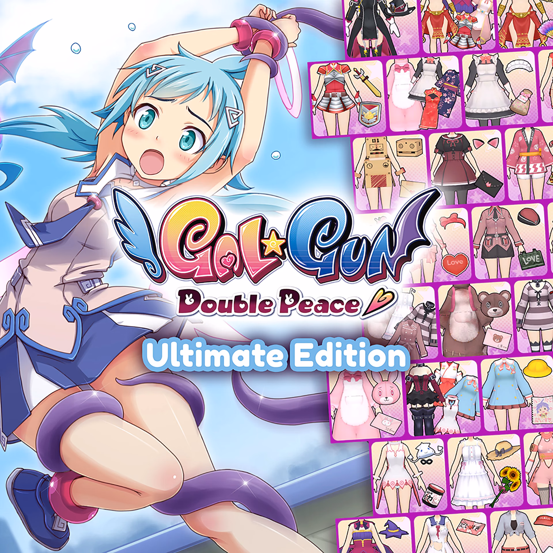 How does double peace compare to Gal*Gun?