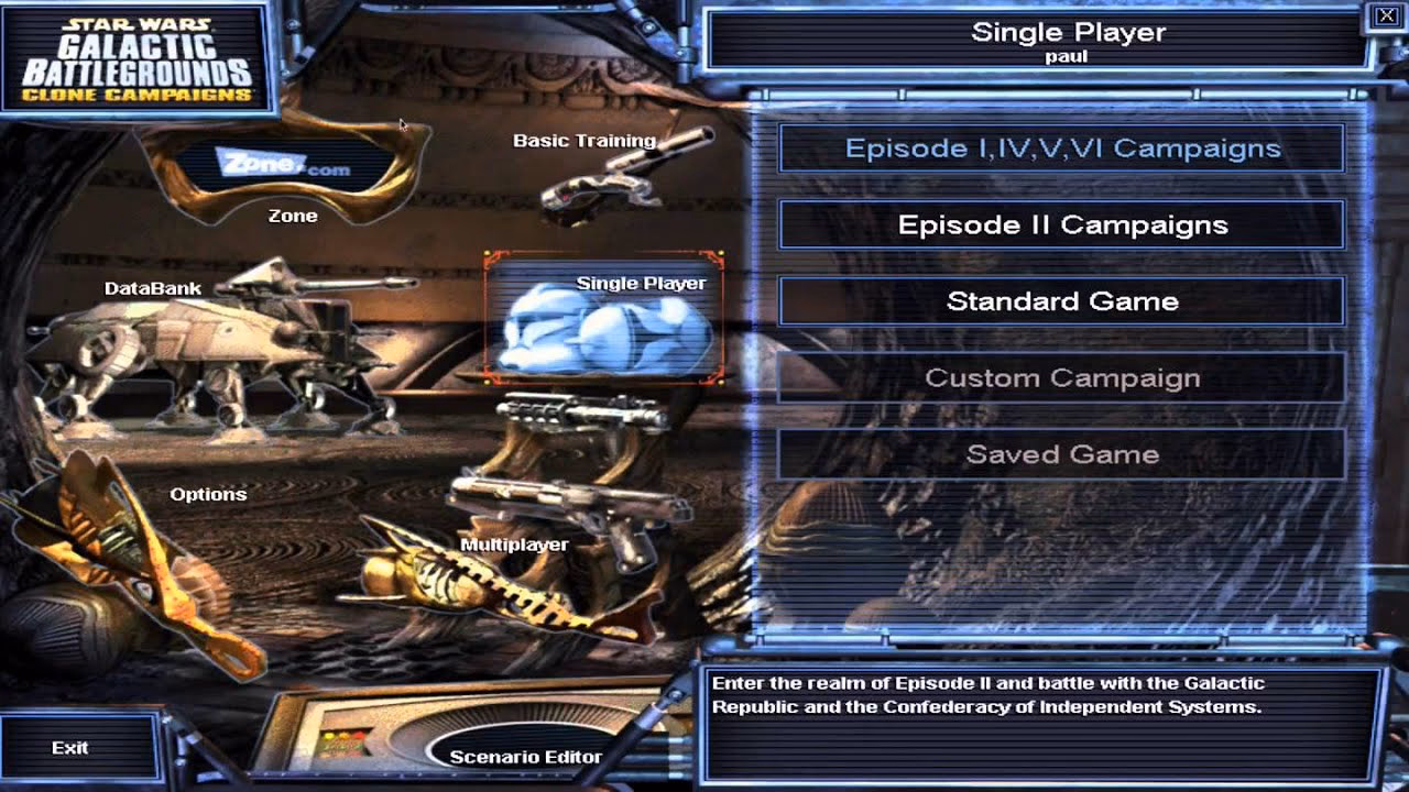 How do I install Galactic Battlegrounds V1?