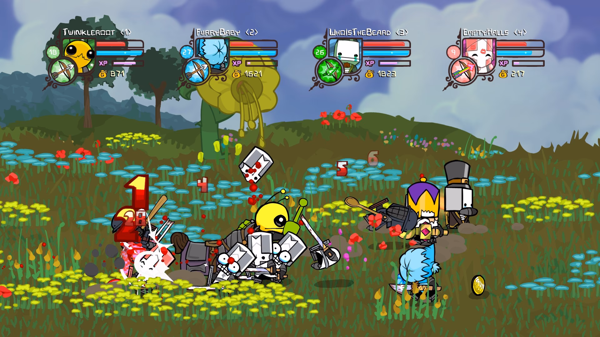 ¿Qué ofrece Castle Crashers Remastered?