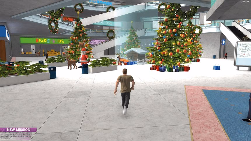 Can you play Christmas Shopper Simulator on Linux?