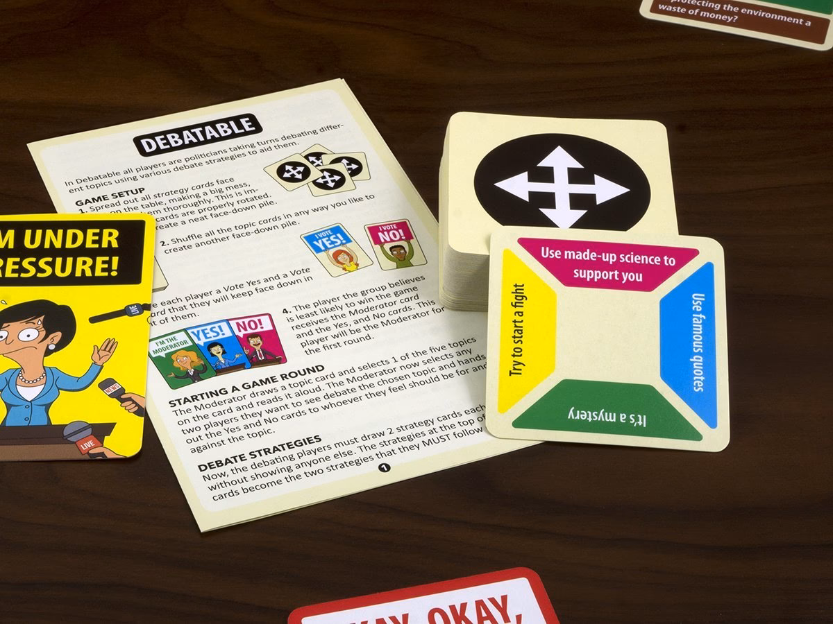 What are the best debating games for beginners?