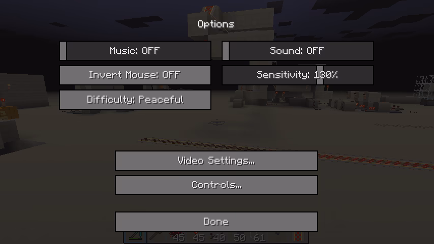 How many difficulties does Minecraft have?