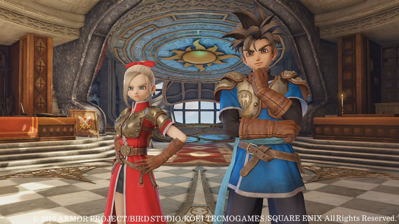 What is Dragon Quest Heroes based on?