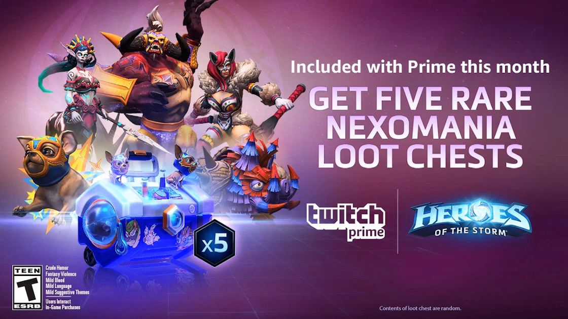 What are Twitch Prime gaming packs?