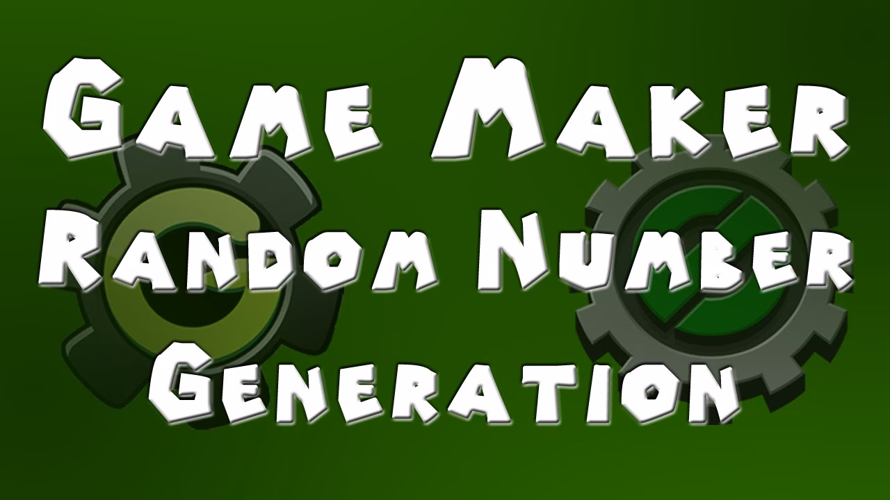 How to generate a random number in Game Maker?