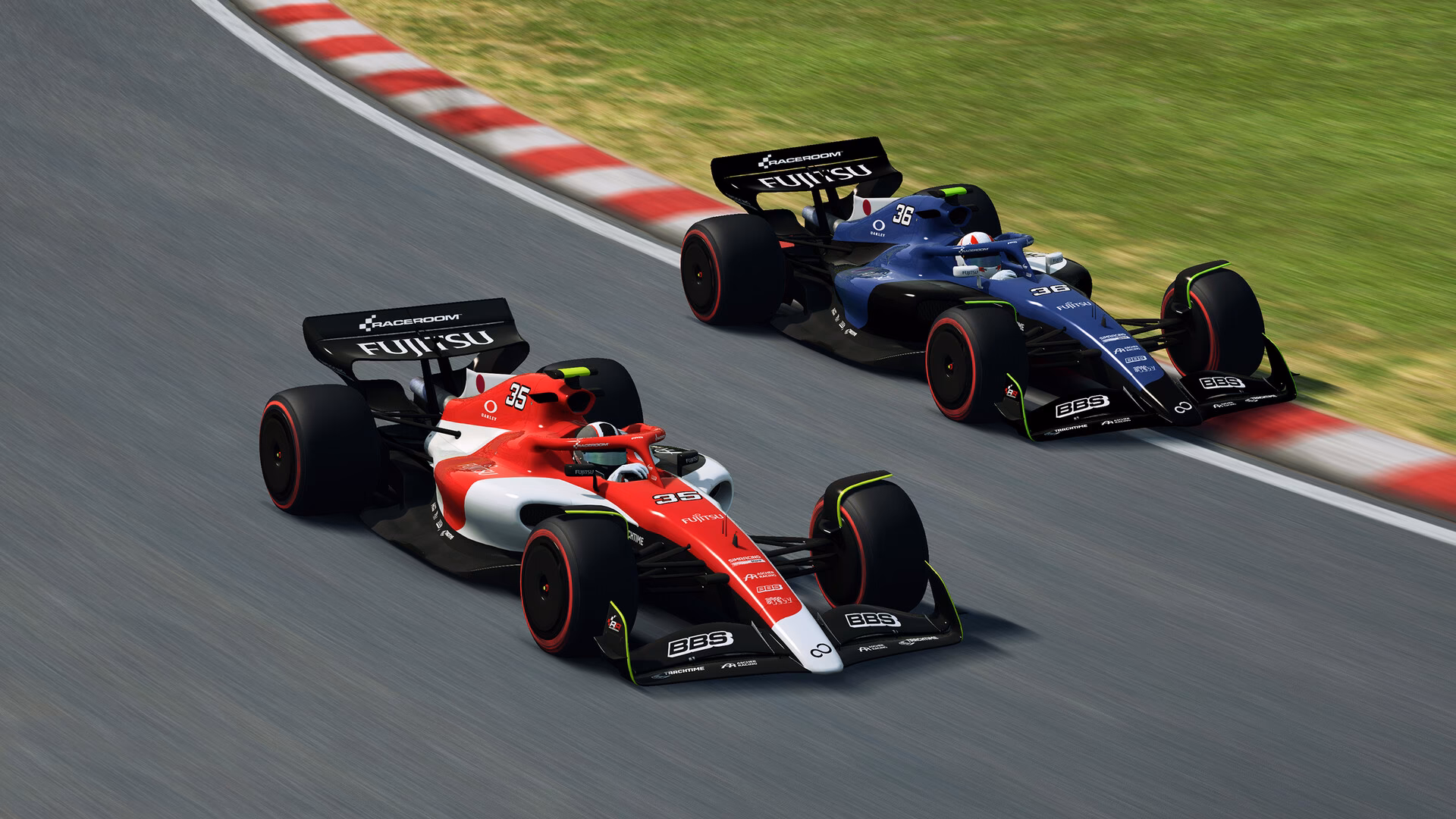 What do you like most about the RaceRoom simulator?